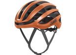 Fahrradhelm ABUS "AIRBREAKER" Helme Gr. S Kopfumfang: 51 cm - 55 cm, orange (goldfish orange) Fahrradhelme für Erwachsene