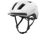 Fahrradhelm ABUS "PURL-Y" Helme Gr. L Kopfumfang: 57 cm - 61 cm, weiß (shiny white) Fahrradhelme für Erwachsene