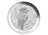 1 kg Silber Kookaburra 2014 (differenzbesteuert)