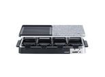 MELISSA Raclette »Melissa Raclette 16300027 schwarz, 8 Personen, Halbsteinplatte 1200-1400W«