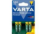 VARTA Recharge Charge Accu Power AAA 1000mAh 4 Pack (3+1