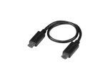 StarTech.com 8in USB OTG Cable Micro USB to Micro USB M/M - USB cable - 20.32 cm