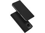 Dux Ducis Skin Pro Hülle kompatibel mit Xiaomi Redmi Note 12 Pro Flip Cover Card Wallet Stand schwarz