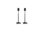 Sanus WSSE1A2 stand - for speakers - height-adjustable - black 2.2 kg