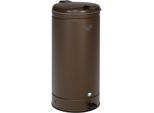 Großvolumiger Abfallsammler, Volumen 66 l, HxBxT 850 x 385 x 405 mm, braun VAR