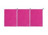 KOOR Badetuch »Silva Magenta 3er-Pack«, (3 St.)