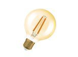 OSRAM LED Vintage 1906, G80, E27, 7,2 W, gold, 2.400 K, dim.