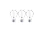 LED-Leuchtmittel Filament E27 klar 7W 2700K 806lm 3er-Set