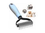 Brosse professionnelle pour chien - brosse à poils longs pour chien et chat, anti - brosse pour animaux de compagnie, enlève le Sous - poil du chien