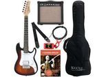 Rocktile Sphere Junior E-Gitarre 3/4 Sunburst Starter Set