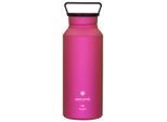 Snow Peak - Titanium Aurora Bottle - Trinkflasche Gr 800 ml rosa