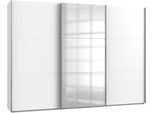 Schwebetürenschrank WIMEX "Level by fresh to go", weiß, B:300cm H:216cm T:65cm, Schränke, Schwebetürenschrank