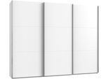 Schwebetürenschrank WIMEX "Level by fresh to go", weiß, B:300cm H:236cm T:65cm, Schränke, Schwebetürenschrank