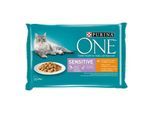 Purina ONE Sensitive Huhn & Karotten 4x85g