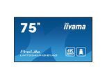 Iiyama ProLite LH7554UHS-B1AG Digital Signage Display EEK: G (A - G) 190.5 cm (75 Zoll) 3840 x 2160 Pixel 24/7 Anti-Einbrenn-Funktion, Media Playback-Funktion,