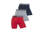 Under Armour® Boxershorts »CHARGED COTTON 6 in 1 PACK«, (Packung, 3 St., 3er-Pack)