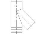 Bertrams Ewr Schornsteinanschlussstück 21SA45-160 45Grad, 160 x 0,6 mm