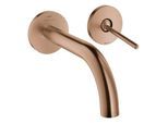 GROHE 2-Loch Waschtisch Unterputzarmatur Atrio 29410 FMS Ausladung 185mm warm sunset geb., 29410DL0 29410DL0