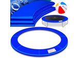 KESSER® - Trampolin Randabdeckung Ø 244 , 305 , 366 , 426 cm , 30cm breit 100% UV-beständig reißfest Federabdeckung , Grün , Blau