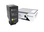Lexmark Original Toner Standard Variante - CX735 gelb 16200 Seiten (81C0X40)