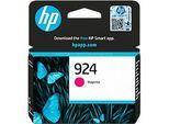 Original HP Tintenpatrone 924 (4K0U4NE), bis zu 400 Seiten, Einzelpack, magenta