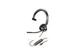 Poly Blackwire 3310 - Blackwire 3300 series - Headset - On-Ear - kabelgebunden - USB-C