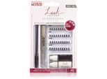 KISS Lash Couture LuXtensions set voor het aanbrengen van kunstwimpers 40 st