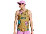 Saysky Herren Flower Combat Singlet gelb