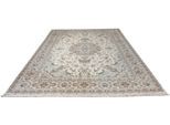 morgenland Orientteppich »Perser - Täbriz - Royal - 362 x 251 cm - beige«, rechteckig, Wohnzimmer, Handgeknüpft, Einzelstück mit Zertifikat