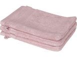 SCHÖNER WOHNEN-Kollektion Waschhandschuh »Cuddly«, (Set, 3 St., 3 Waschhandschuhe 16x21cm), schnell trocknende Airtouch-Qualität