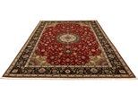 morgenland Orientteppich »Perser - Täbriz - Royal - 350 x 253 cm - rot«, rechteckig, Wohnzimmer, Handgeknüpft, Einzelstück mit Zertifikat