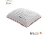 OCTAsleep Nackenstützkissen »Octasleep Smart Pillow«, Füllung: 100% Polyester, Bezug: 99% Polyester, 1% Elasthan, (1 St.), Kopfkissen atmungsaktiv