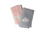 Parsa Baby 2 Stoffwindeln - blau und rosa