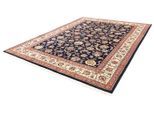 morgenland Wollteppich »Kaschmar Blumenmuster Blu scuro 342 x 249 cm«, rechteckig, Unikat mit Zertifikat