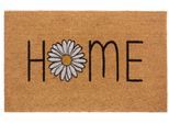 HANSE Home Fussmatte »Home«, rechteckig, Kokos, Schmutzfangmatte, Outdoor, Rutschfest, Innen, Kokosmatte, Flur