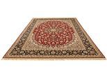 morgenland Orientteppich »Perser - Isfahan - Premium - 357 x 249 cm - dunkelrot«, rechteckig, Wohnzimmer, Handgeknüpft,...