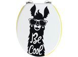 WENKO WC-Sitz »Be Cool«, aus MDF-Holz