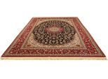 morgenland Orientteppich »Perser - Isfahan - Premium - 344 x 255 cm - dunkelrot«, rechteckig, Wohnzimmer, Handgeknüpft,...
