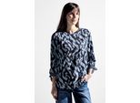 Cecil Druckbluse, mit Allover-Print und 3/4 Arm