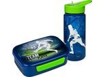 Scooli Lunchbox »Brotzeitdose & Trinkflasche, Team Player«, (Set, 2 tlg.), mit Trinkflasche