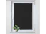 Store Enrouleur occultant sans percage, Isolant et Thermique, Rideau occultant pour Fenêtres et Portes, 90x120cm, Noir - Allesin