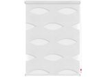 LICHTBLICK ORIGINAL Doppelrollo »Duo Rollo Klemmfix Ellipse«, Lichtschutz, ohne Bohren, im Fixmass