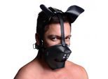 Puppy Play masker met ballgag