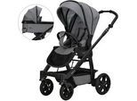 Kombi-Kinderwagen HARTAN "Rock it Outdoor", Baby, grau (graphit), Polypropylen, Kinderwagen, Lieferung ohne Adapter; Made in Germany