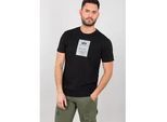 Alpha Industries T-Shirt »ALPHA INDUSTRIES Men - T-Shirts Reflective Label T« Alpha Industries black XS