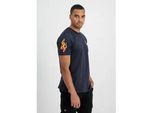 Alpha Industries T-Shirt »ALPHA INDUSTRIES Men - T-Shirts Flame T« Alpha Industries rep.blue S