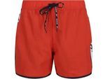 Reebok Badeshorts »"Silvester"«, mit elastischem Bund und Kordelzug Reebok rot XL