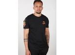 Alpha Industries T-Shirt »ALPHA INDUSTRIES Men - T-Shirts Flame T« Alpha Industries black XL