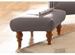 Home affaire Hocker "Lord" mit echter Chesterfield-Knopfheftung