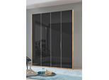 Wimex Kleiderschrank »Level by fresh to go«, Türen vollflächig mit farbigem Glas